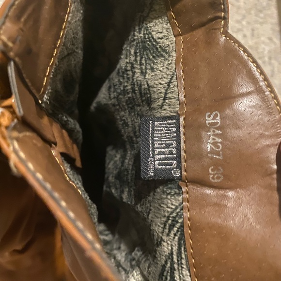 Brown Vangelo Donna Boots Size 8.5 US - Picture 10 of 11